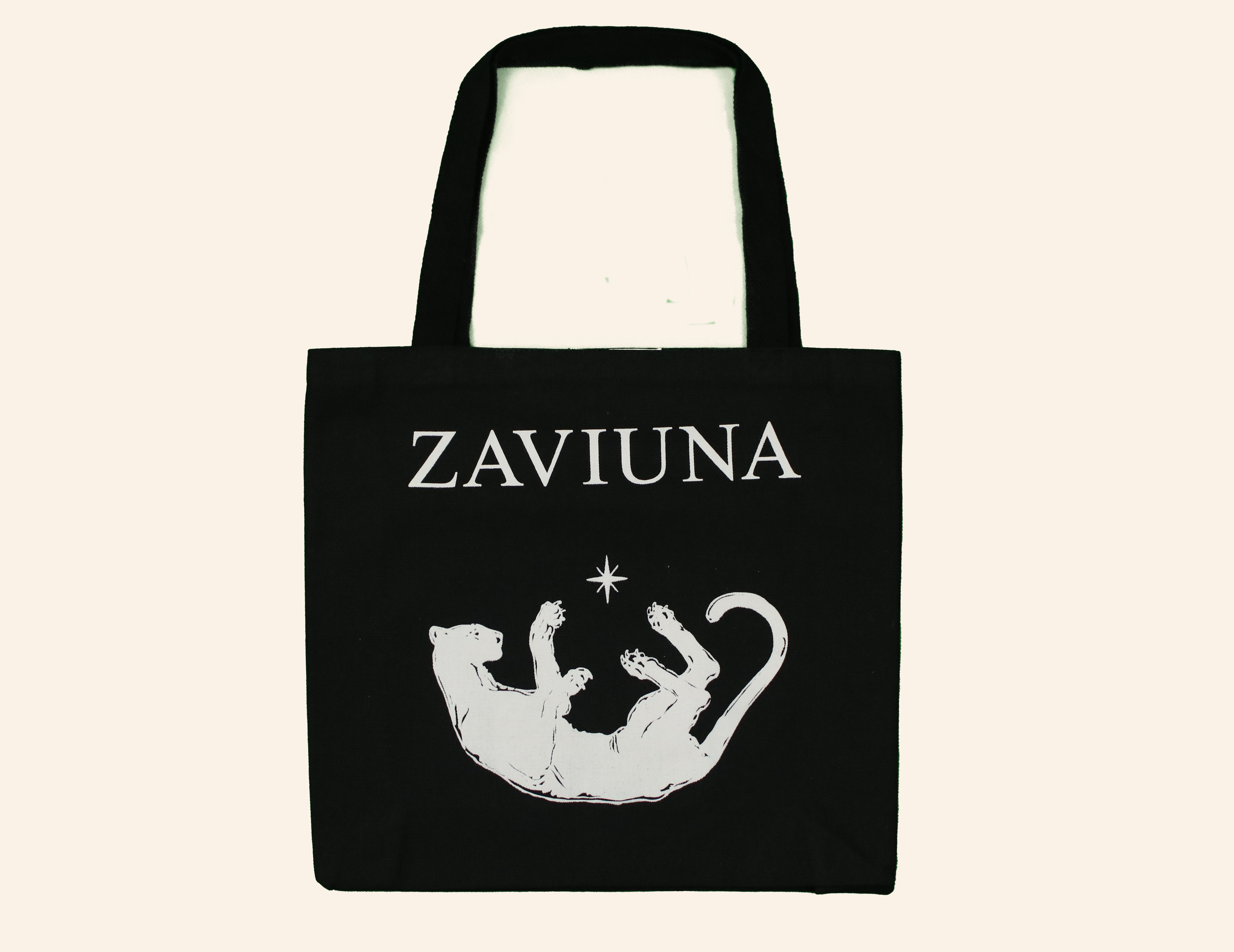 Tote Bag Negra – Zaviuna